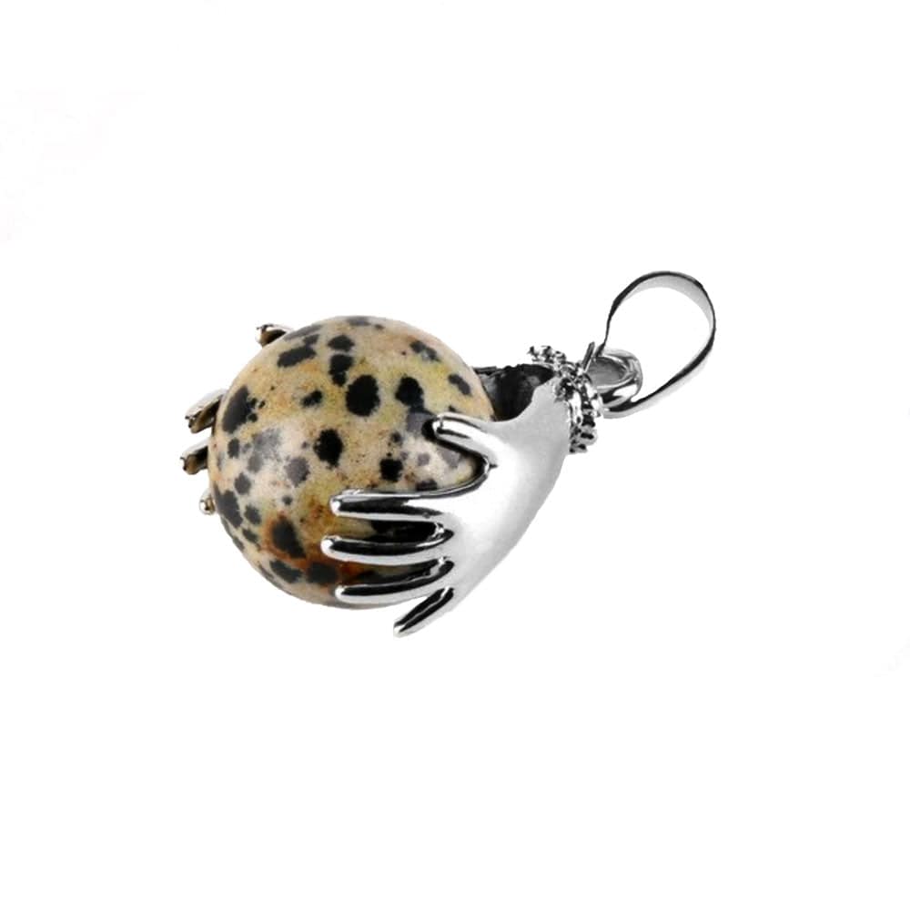 Collier Jaspe Dalmatien "Irina"