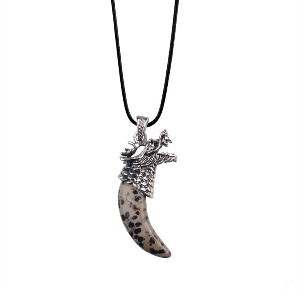 Collier Jaspe Dalmatien "Tania"
