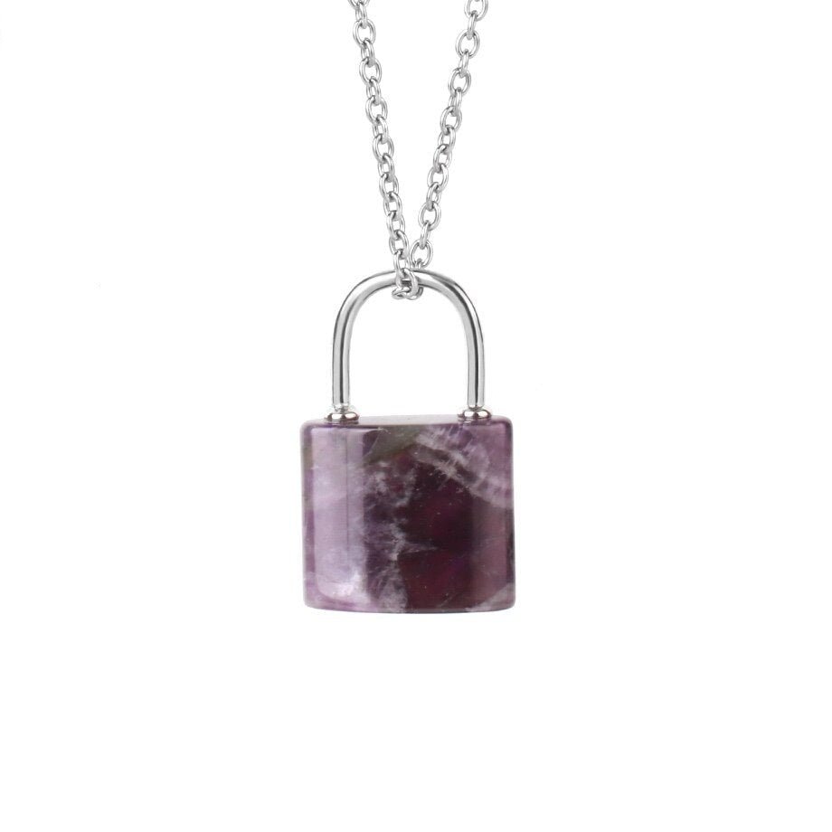 Collier Lithothérapie Améthyste "Rachel"