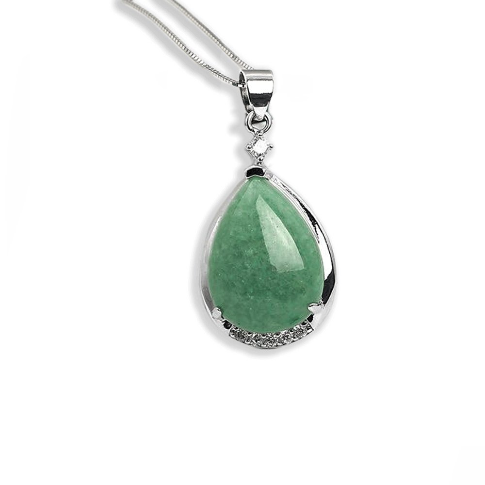 Collier Lithothérapie Aventurine Verte "Lila"