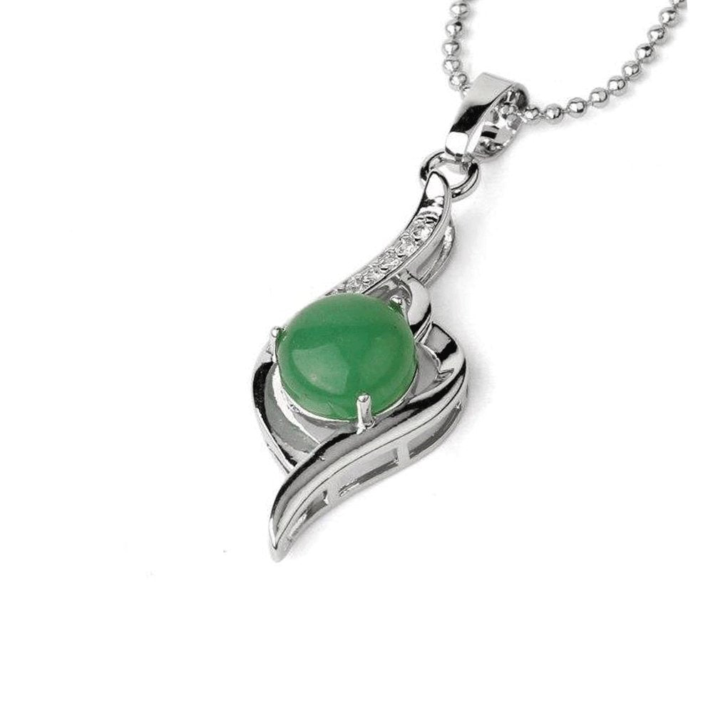 Collier Lithothérapie Aventurine Verte "Zoé"