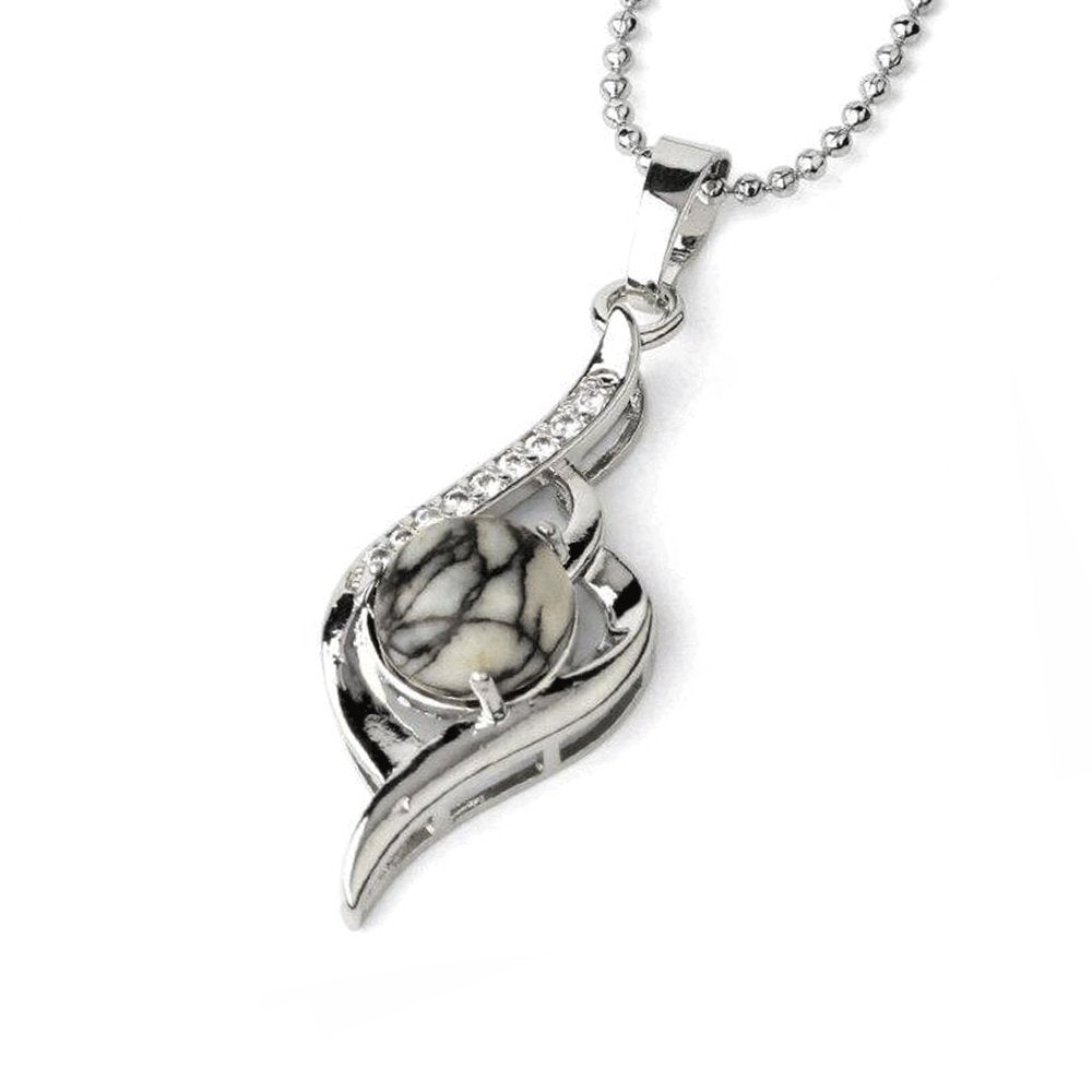 Collier Lithothérapie Jaspe Picasso "Joy"