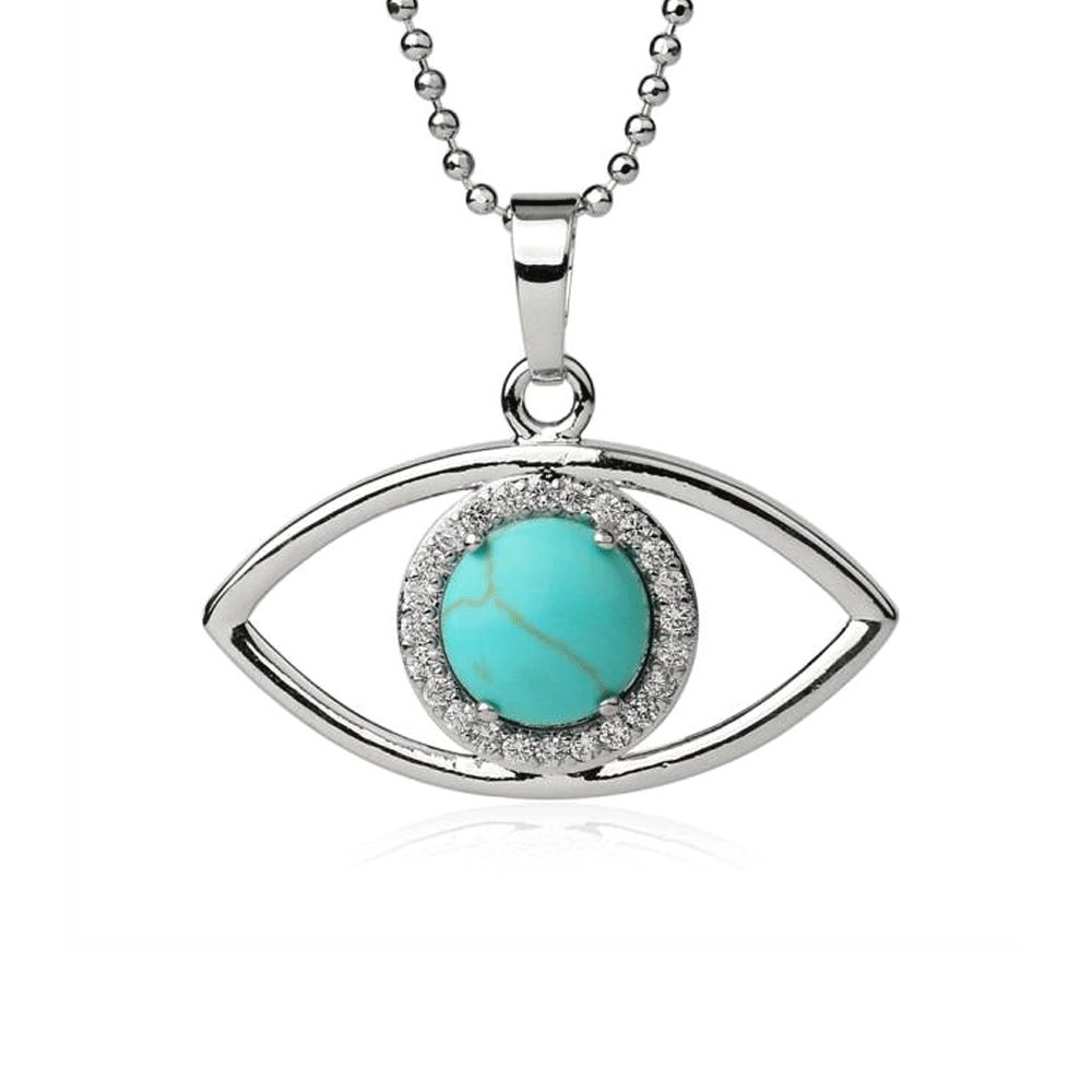 Collier Lithothérapie Turquoise "Rosine"