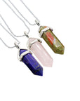 Collier Lithothérapie Unakite "Diama"