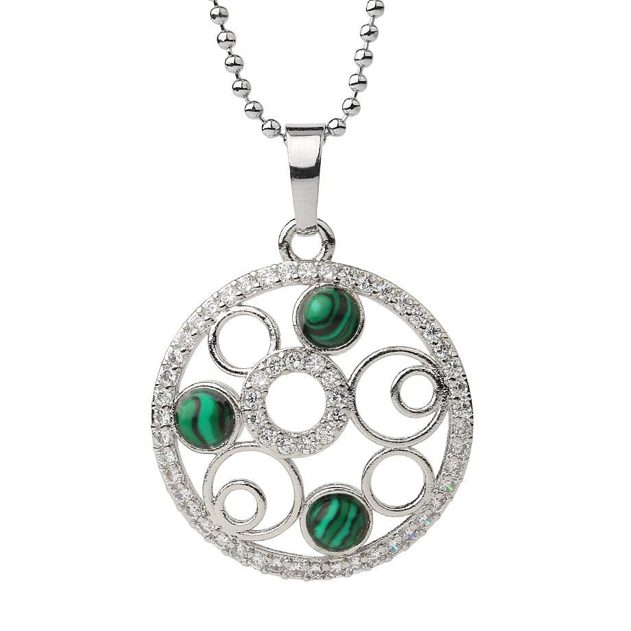 Collier Malachite "Nell"