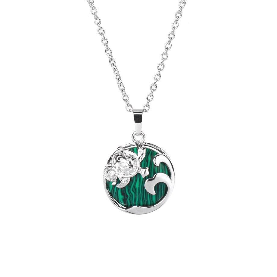 Collier Malachite "Sixtine"