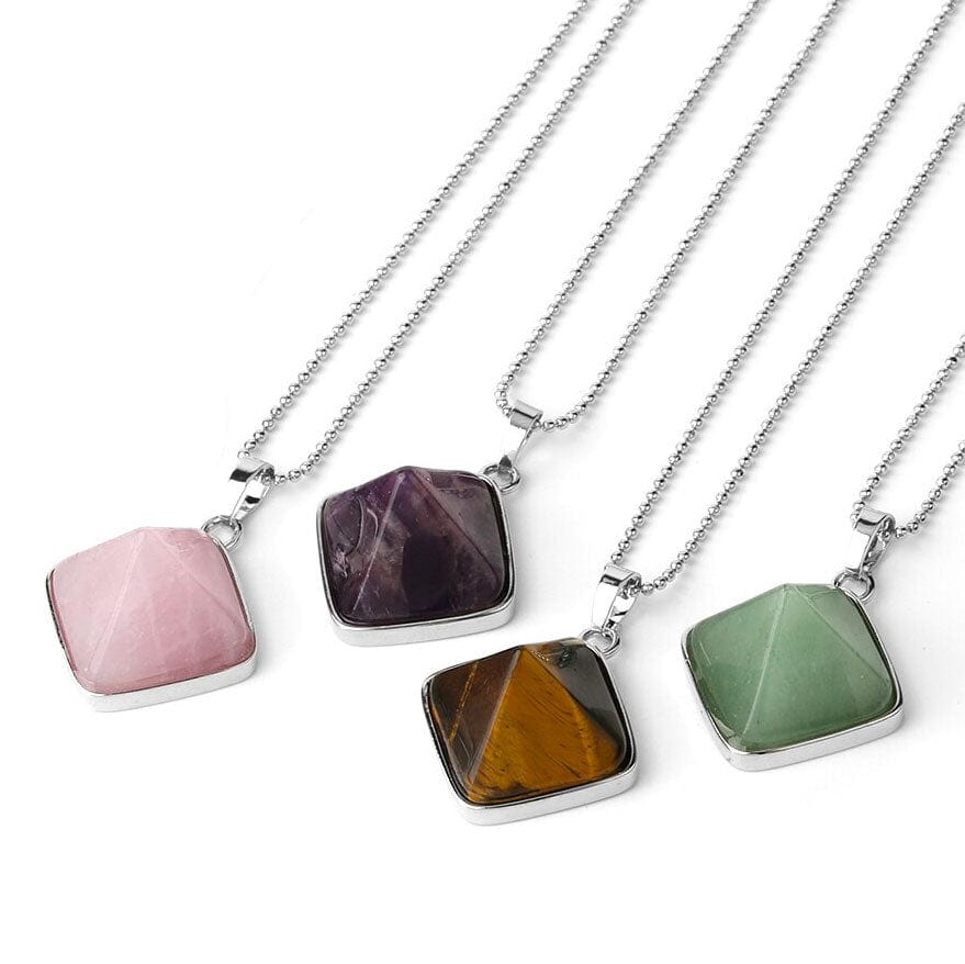 Collier Perles Aventurine Verte "Nancy"