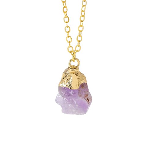 Collier Pierre Améthyste "Léone"