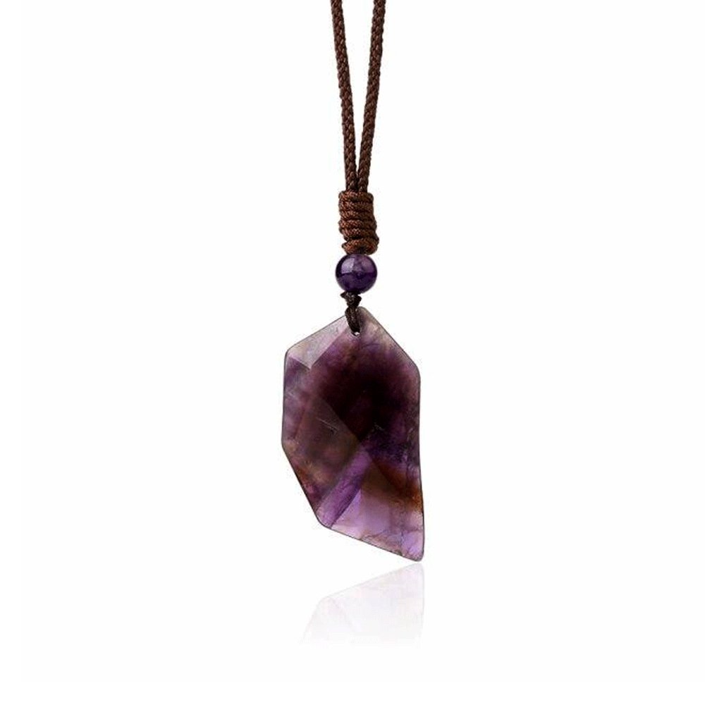 Collier Pierre Améthyste "Solenn"