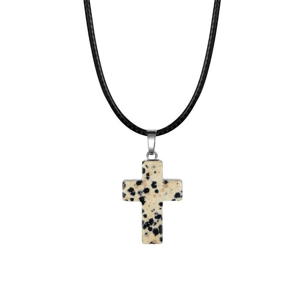 Collier Pierre Jaspe Dalmatien "Soline"