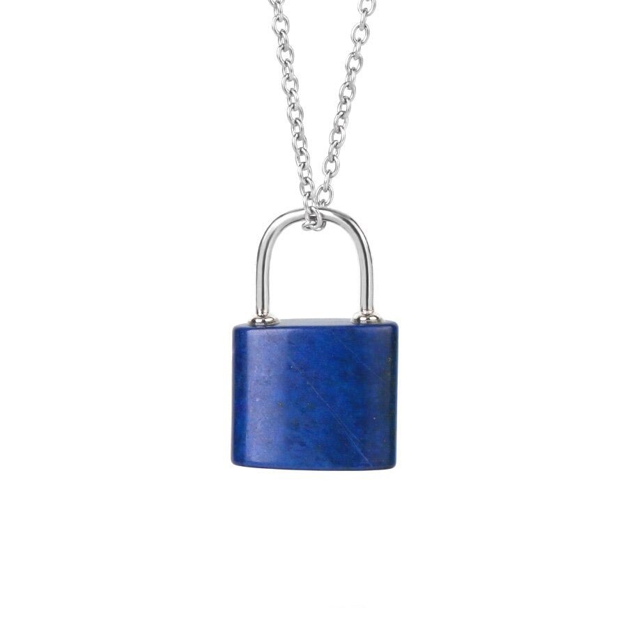 Collier Pierre Lapis Lazuli "Eléa"