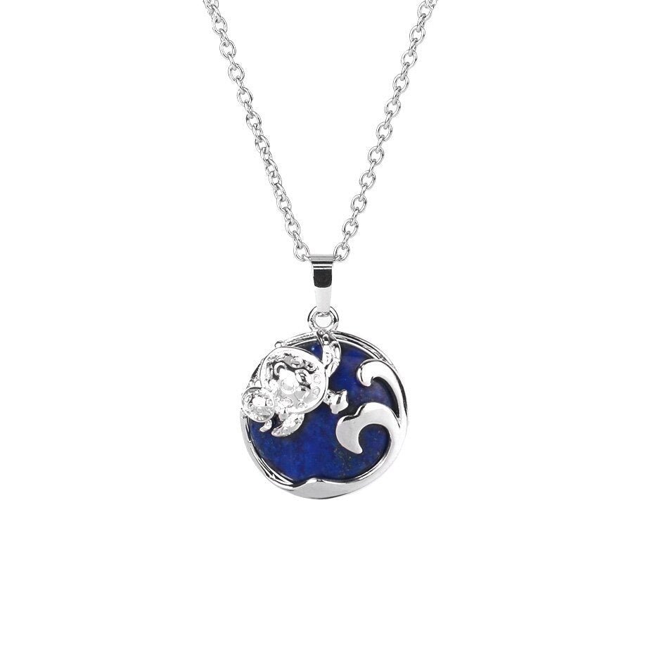 Collier Pierre Lapis Lazuli "Tina"
