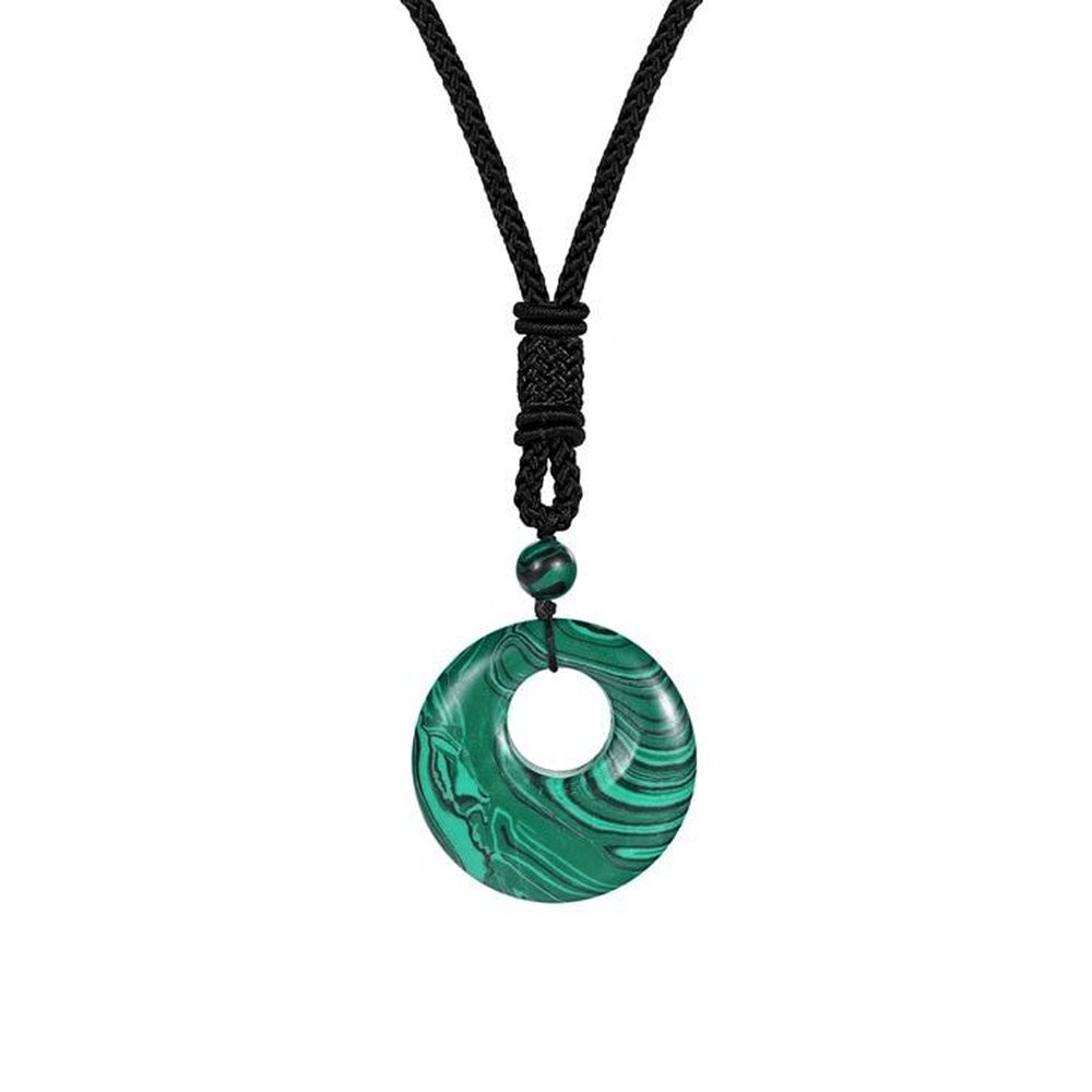 Collier Pierre Malachite "Joana"