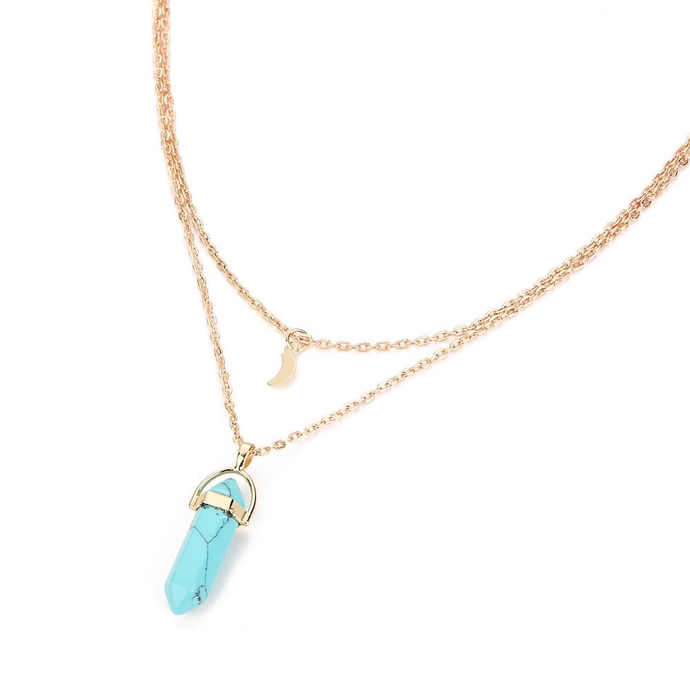 Collier Pierre Turquoise "Ida"