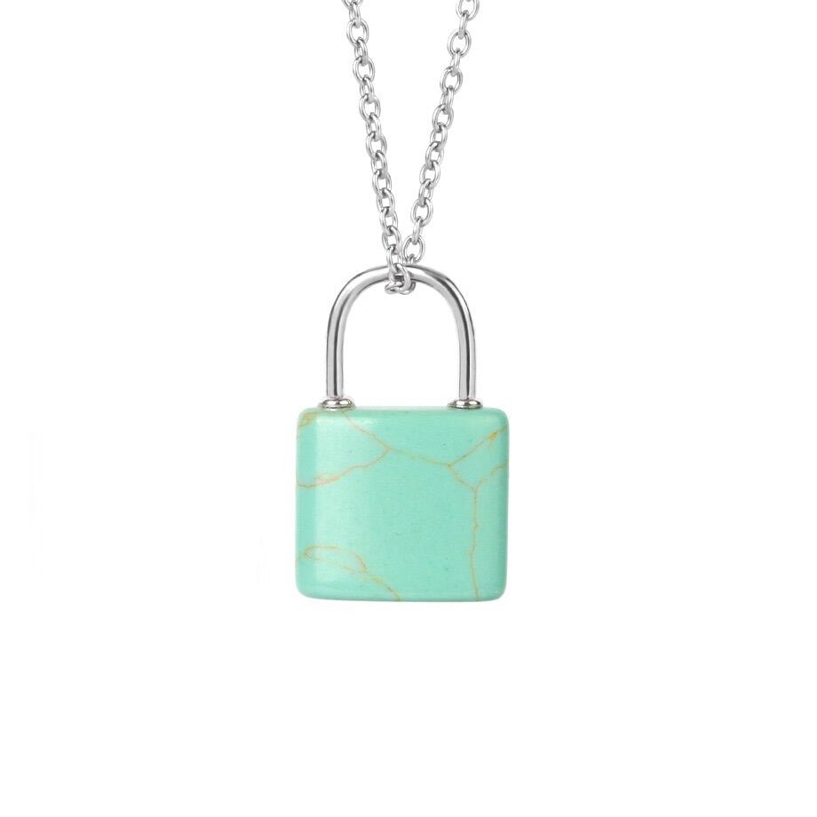 Collier Pierre Turquoise "Noémie"