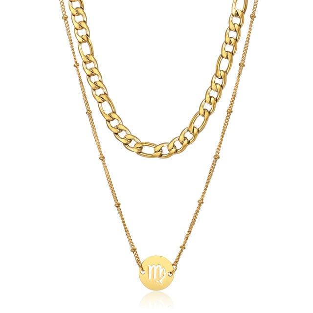 Collier Signe Astro Vierge Acier