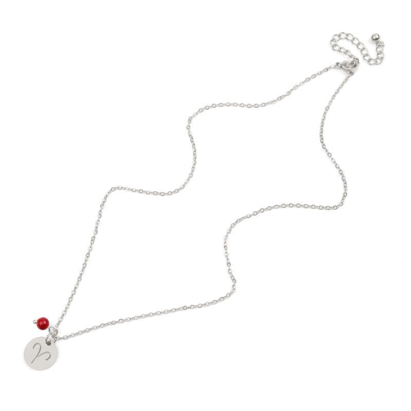 Collier Signe Astrologique Acier Inoxydable Bélier