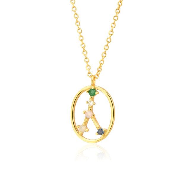 Collier Signe Astrologique Cancer en Argent 925