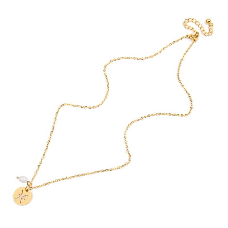 Collier Signe Du Zodiaque Poissons
