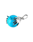 Collier Turquoise "Agathe" en Plaqué Argent