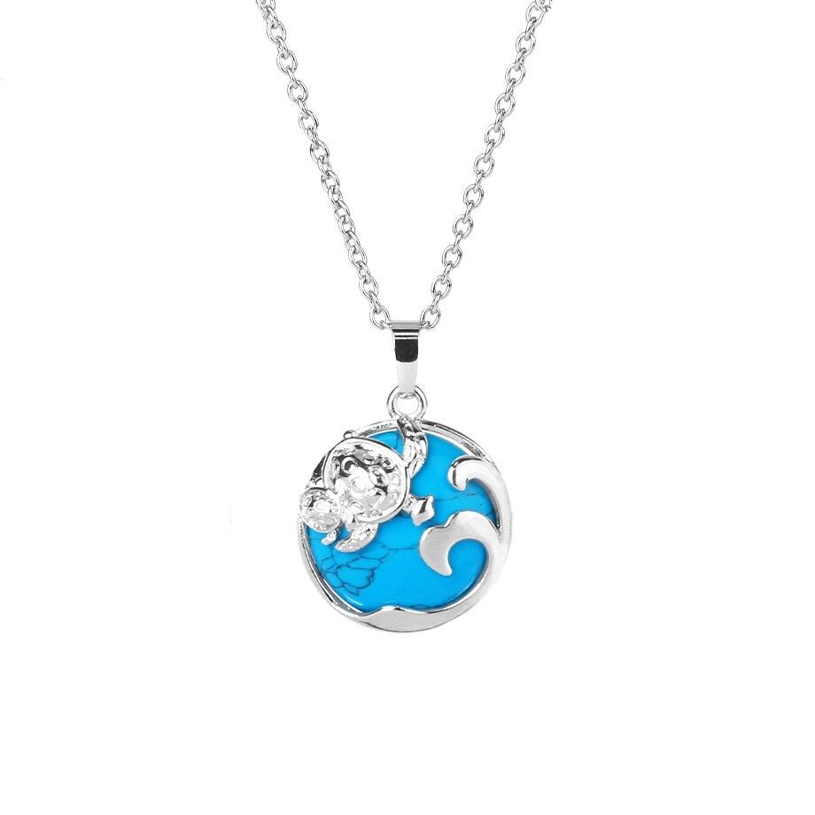 Collier Turquoise "Torta"