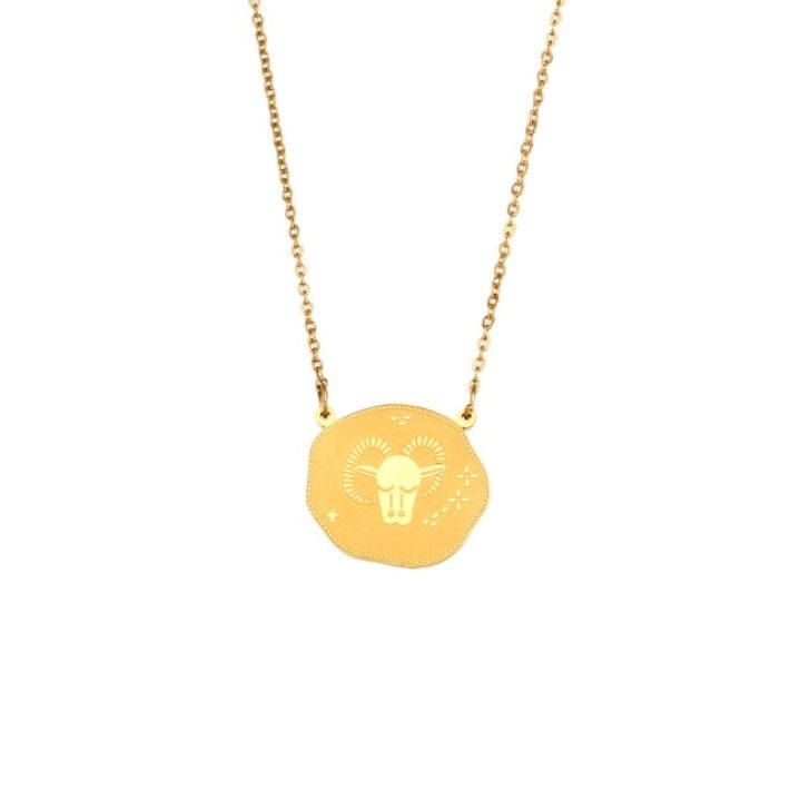 Collier Zodiaque Bélier en Acier