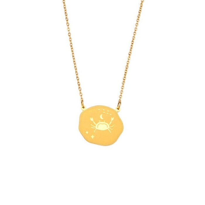 Collier Zodiaque Cancer en Acier