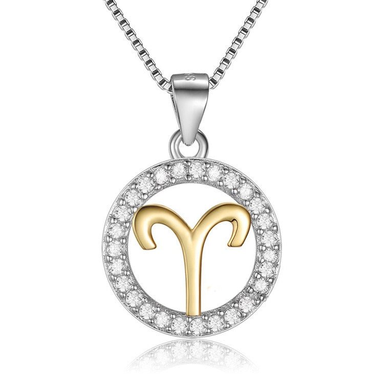 Pendentif Astrologie Bélier en Argent 925