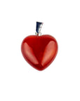 Pendentif Coeur Cornaline