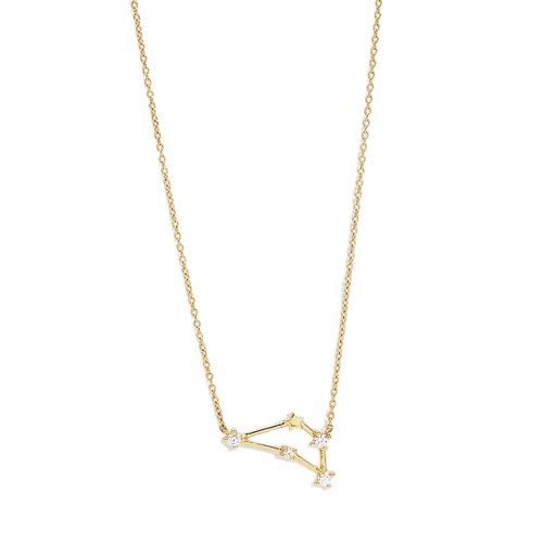 Pendentif Constellation Capricorne en Argent 925