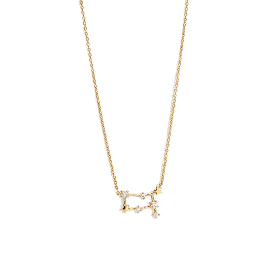 Pendentif Constellation Gémeaux en Argent 925