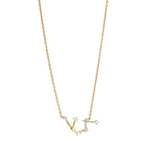 Pendentif Constellation Verseau en Argent Sterling