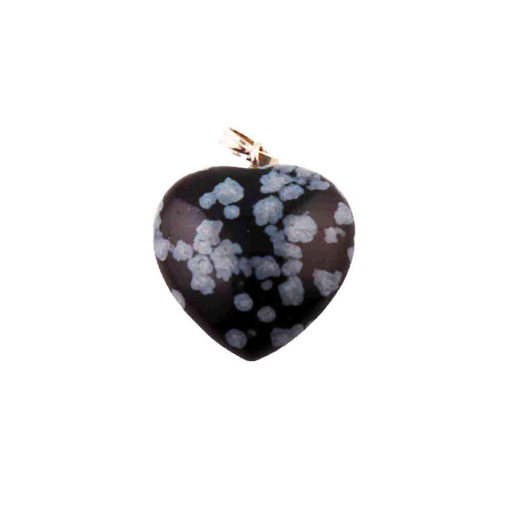 Pendentif Obsidienne Neige "Hana"