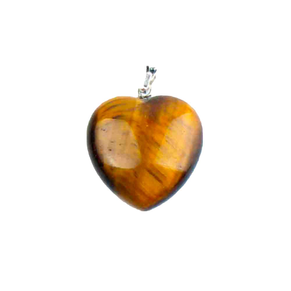 Pendentif Oeil De Tigre "Elya" en Acier