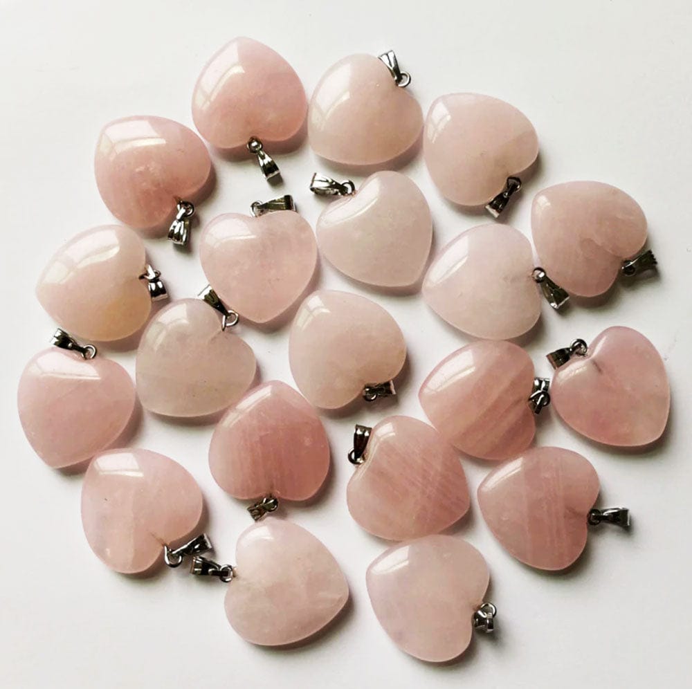 Pendentif Quartz Rose "Alba"