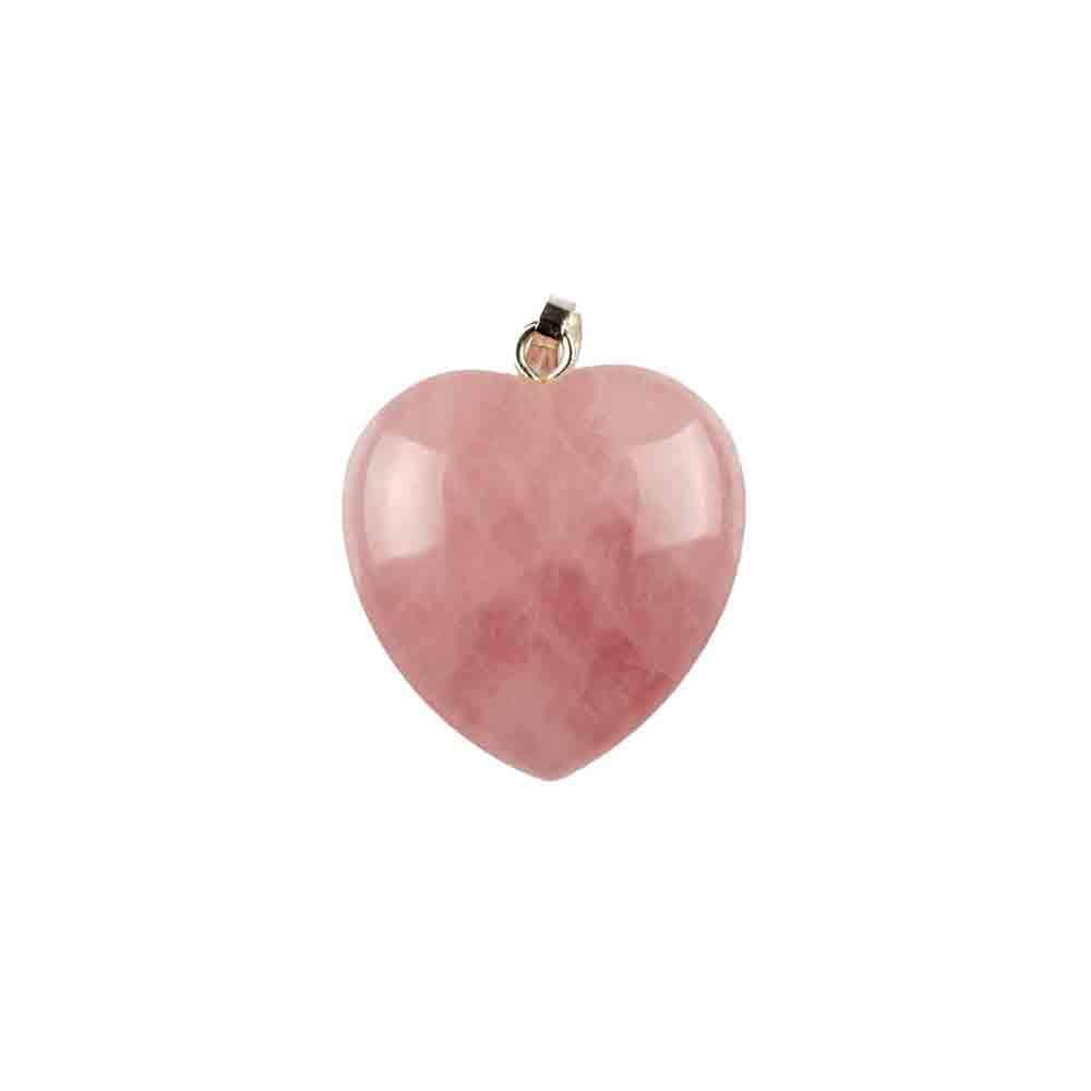 Pendentif Quartz Rose "Alba"