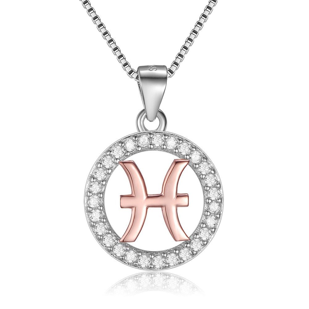 Pendentif Signe Du Zodiaque Poissons