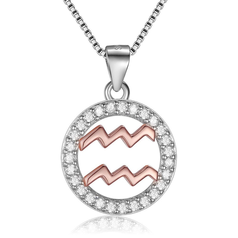 Pendentif Signe Du Zodiaque Verseau