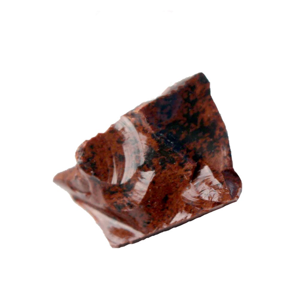 Pierre Brute Obsidienne Acajou