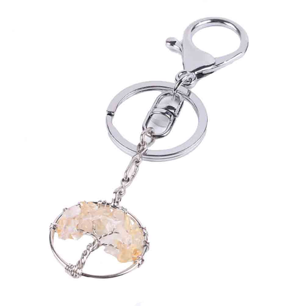Porte Clé Citrine